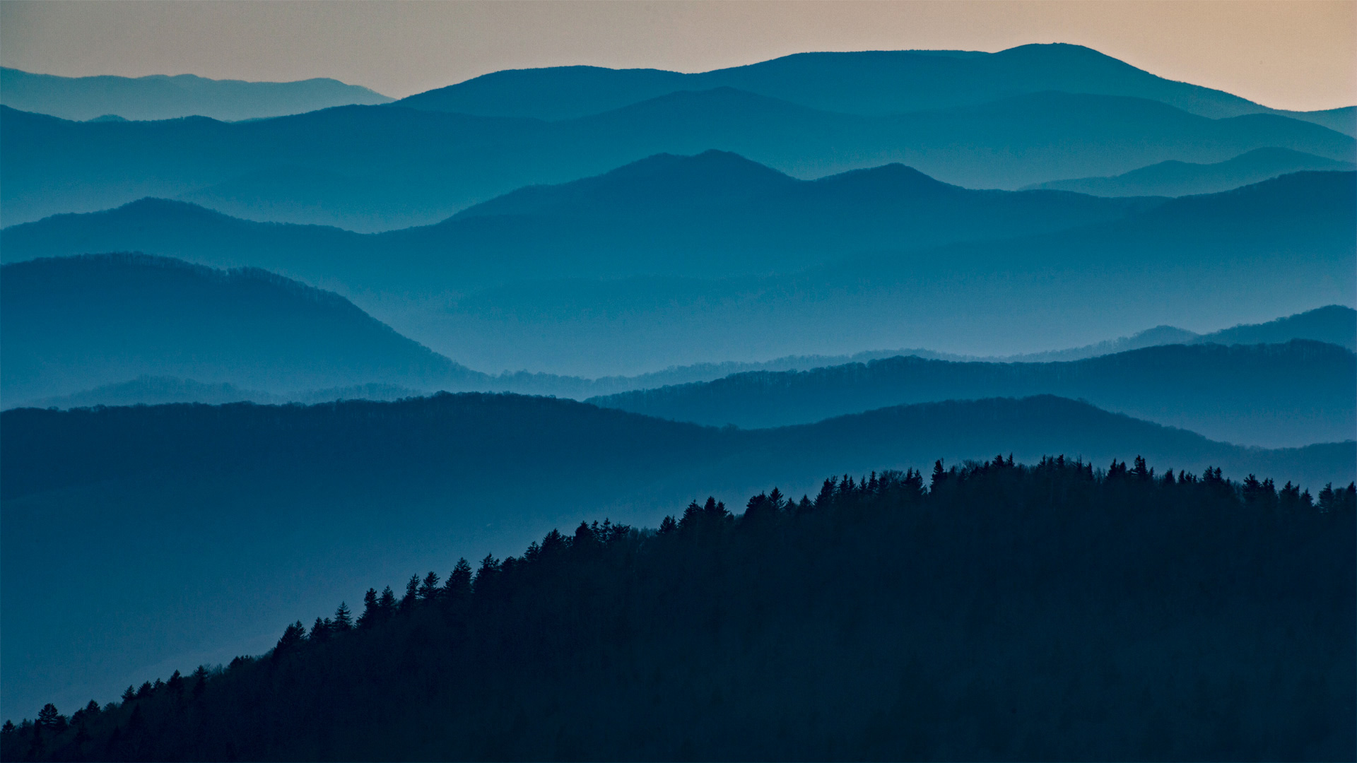 Great Smoky Mountains National Park, Tennessee, USA (© Tony Barber/Getty Images)(Bing United Kingdom)