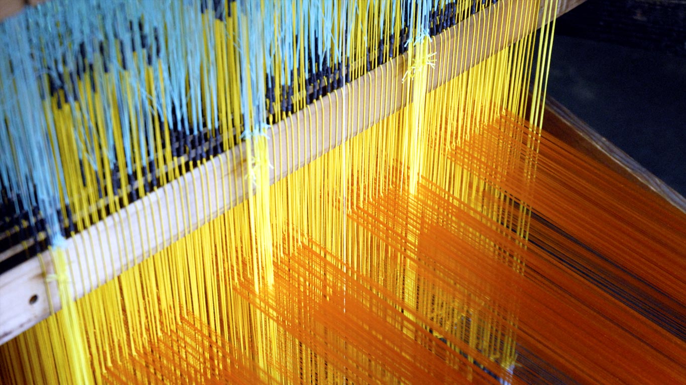 Traditional Nishijin textile weaving in Kyoto Japan (© Jeremy Hoare 2013/Age Fotostock)(Bing United Kingdom)