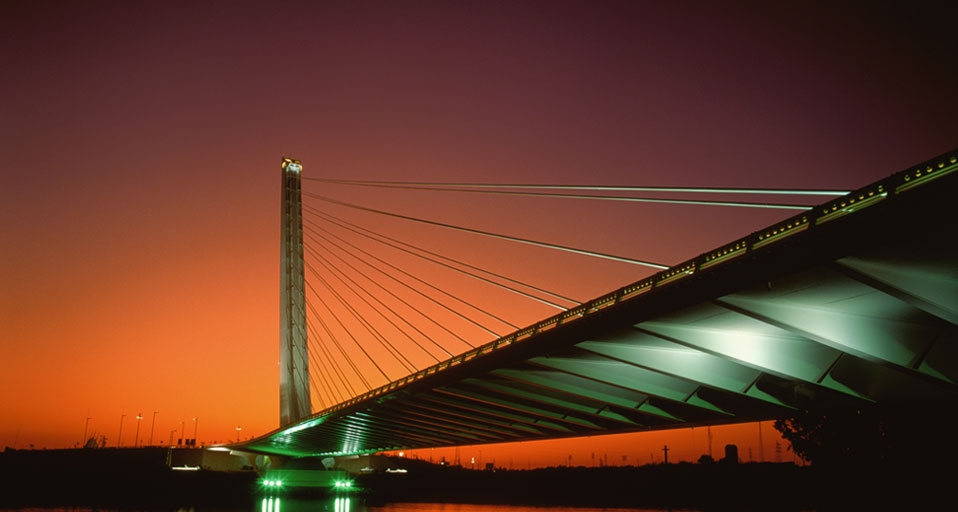Alamillo Bridge in Seville, Spain -- José Fuste Raga/Corbis &copy; (Bing United Kingdom)