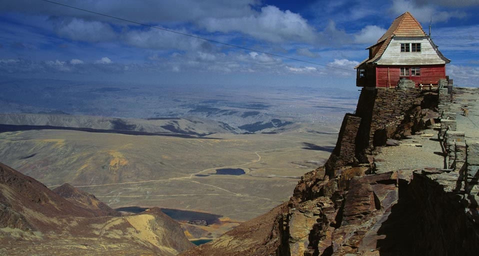 Old Mountaineering Hut in the Cordilliera Real, Bolivia -- Hubert Stadler/CORBIS &copy; (Bing United Kingdom)