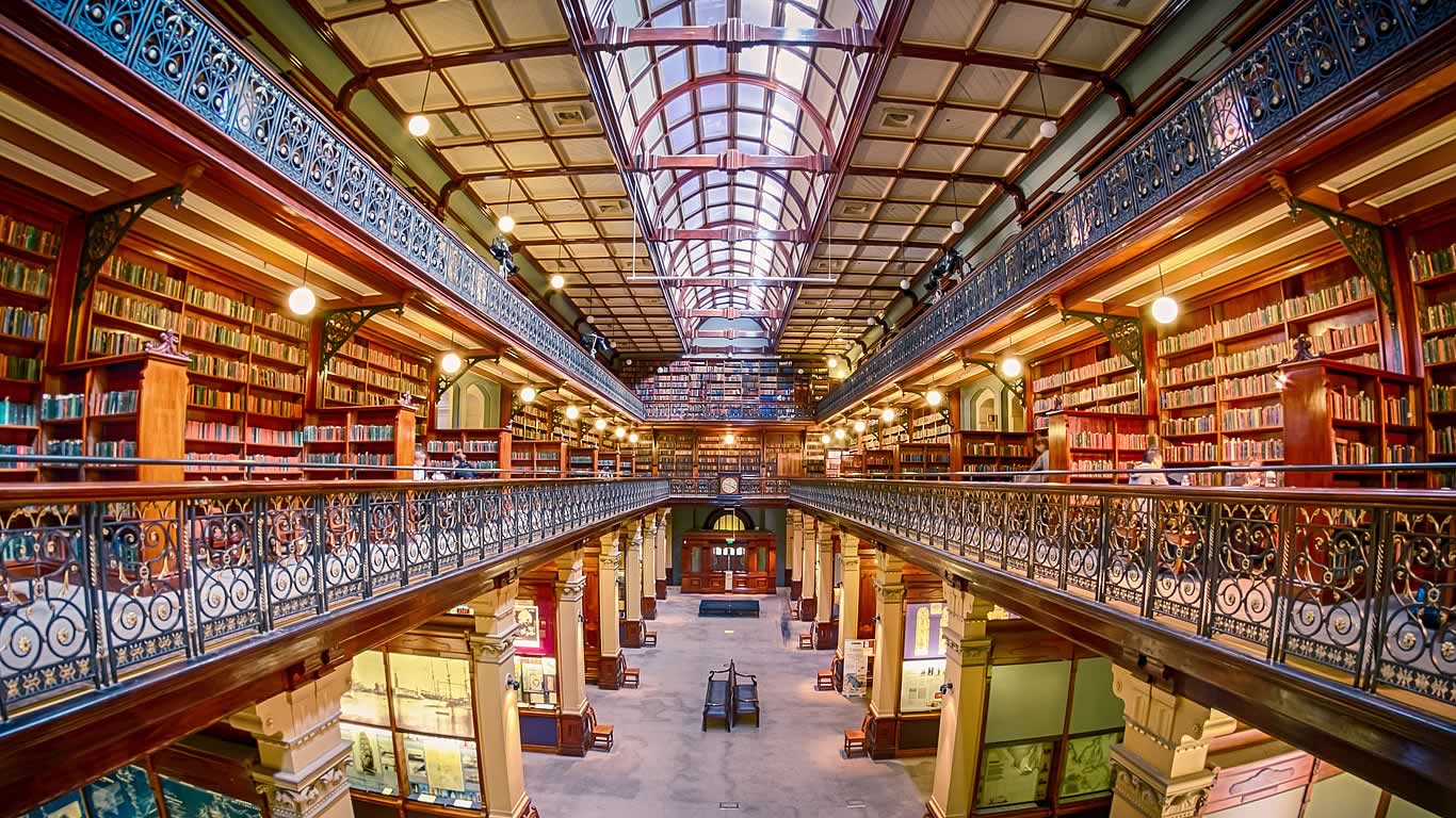 Mortlock Wing, State Library of South Australia (© Raymond Warren/Alamy)(Bing Australia)