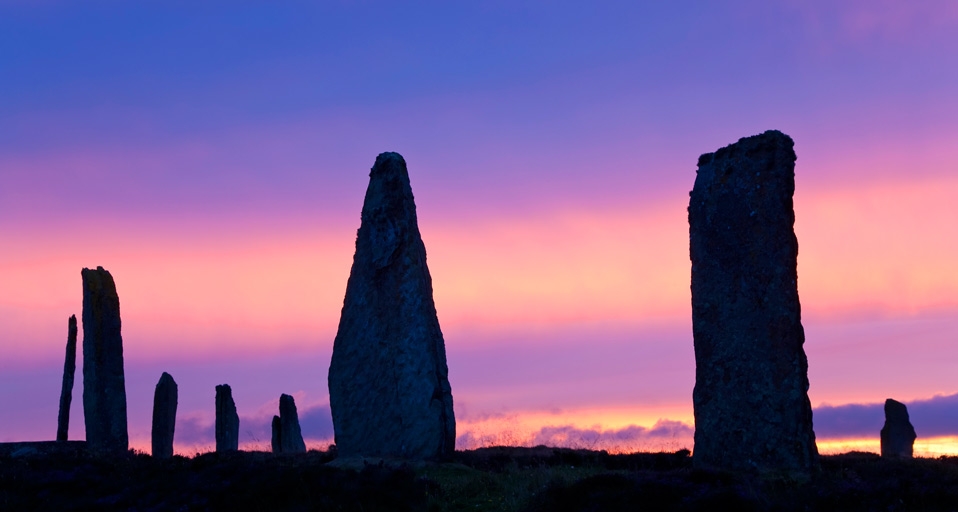 The Ring of Brodgar standing stones, Orkney Islands, Scotland (© Peter Adams/Corbis) &copy; (Bing United Kingdom)