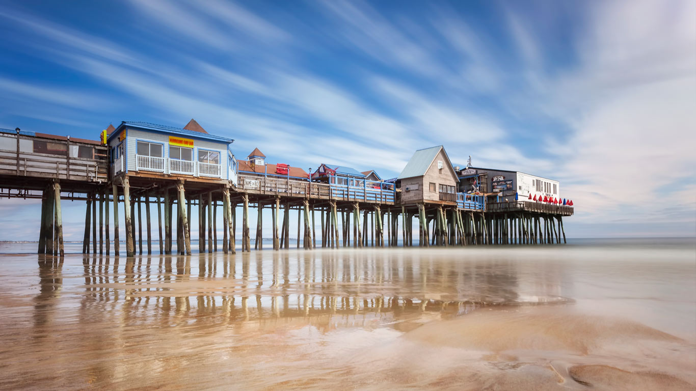 Pier at Old Orchard Beach, Maine, USA (© Michael Orso/Tandem Stock)(Bing United Kingdom)
