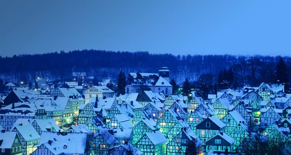 Historischer Stadtkern "Alter Flecken" im westfälischen Freudenberg – H. & D. Zielske/LOOK/Getty Images &copy; (Bing Germany)