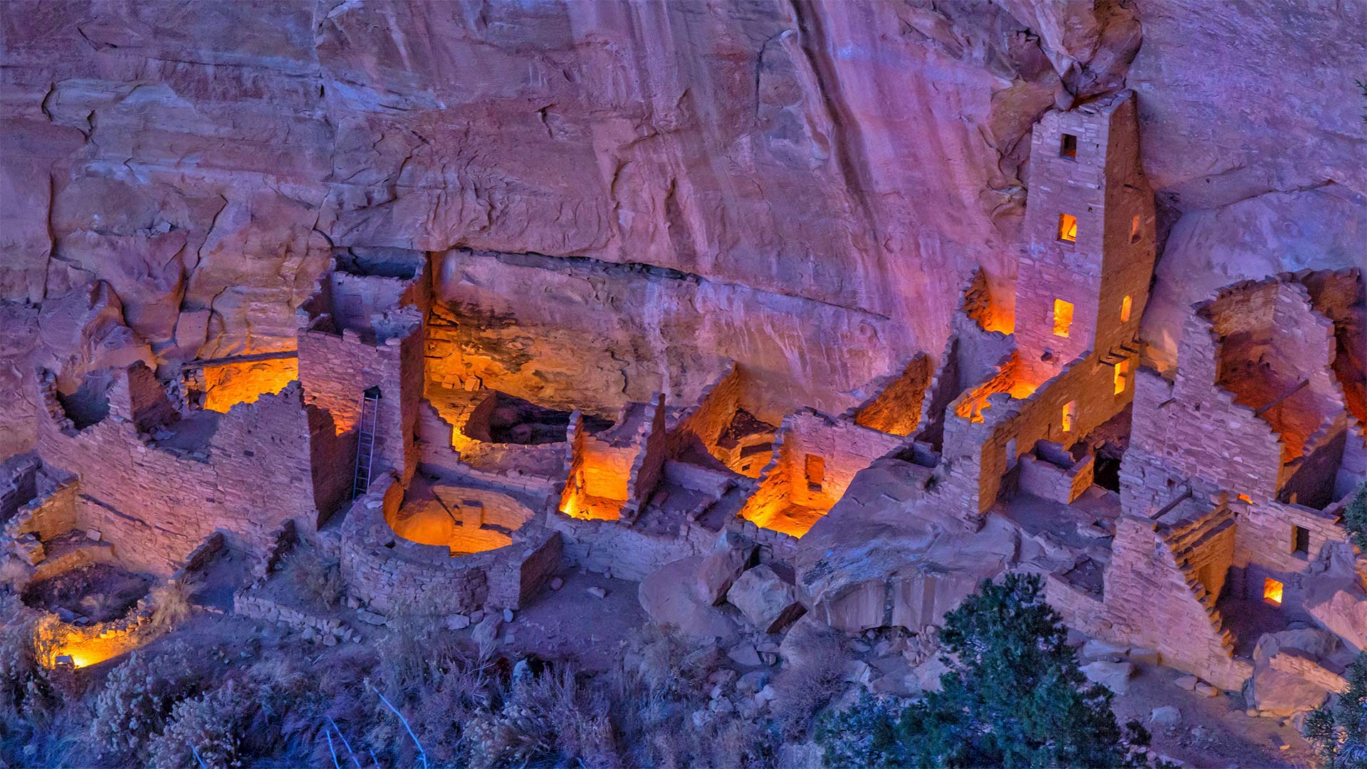 Square Tower House dans le parc national de Mesa Verde, Colorado, États-Unis (© lightphoto/Getty Images)(Bing France)