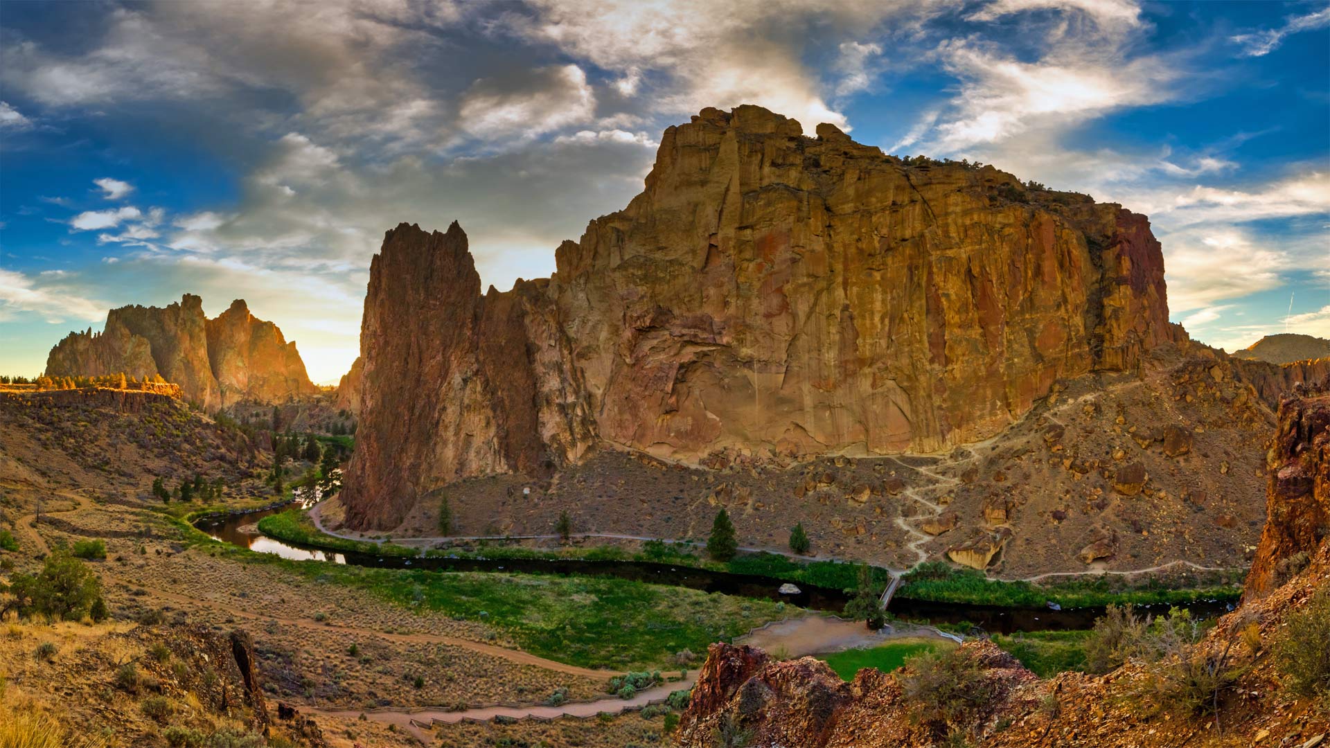 Smith Rock State Park, Oregon, USA (© Manuela Durson/Getty Images)(Bing United Kingdom)