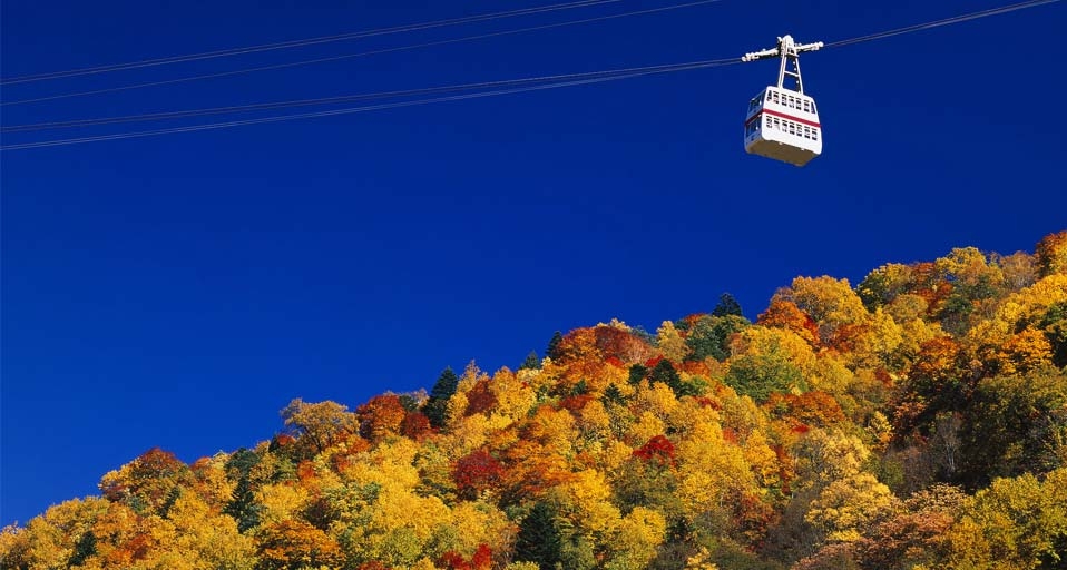 Shinhodaka Ropeway, Kamitakara, Gifu, Japan --  JTB Photo/Photolibrary &copy; (Bing Canada)