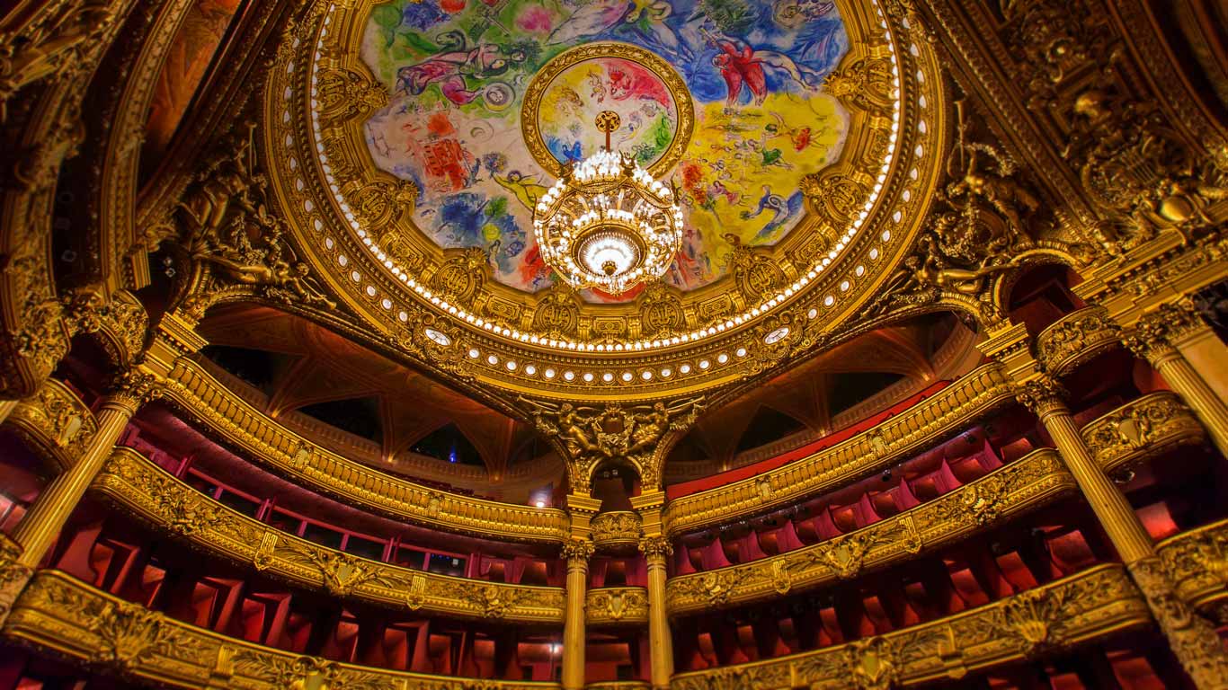 ｢シャガールの天井画｣フランス, パリ (© Stephane Gautier/agefotostock)(Bing Japan)