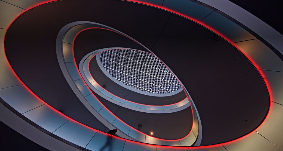 Interior view of SMA Solar Technology in Niestetal, Germany -- Michael Melford/Corbis &copy; (Bing United Kingdom)