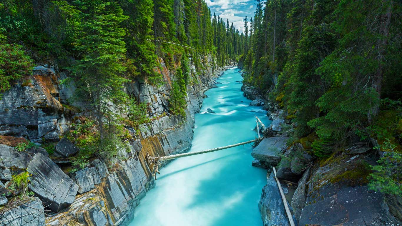 Numa Falls in Kootenay National Park, British Columbia, Canada (© r.classen/Shutterstock)(Bing United Kingdom)