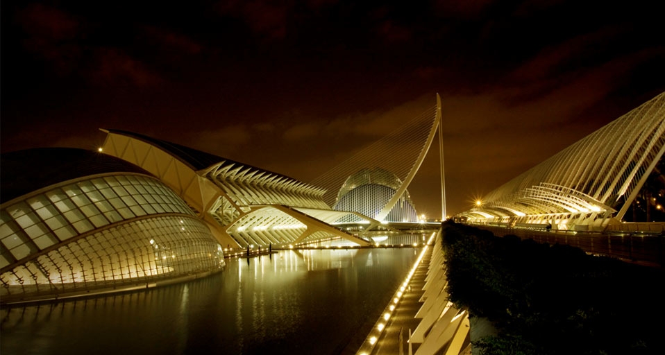 City of Arts and Sciences education and entertainment complex in Valencia, Spain -- Oleg Bulanyy &copy; (Bing United Kingdom)
