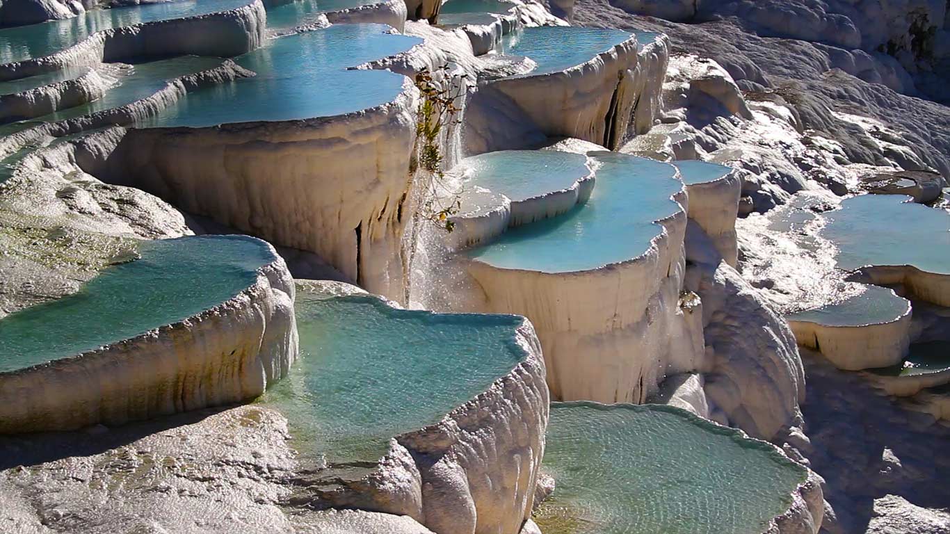Pamukkale, Turkey (© Valery Shanin/Shutterstock)(Bing United Kingdom)