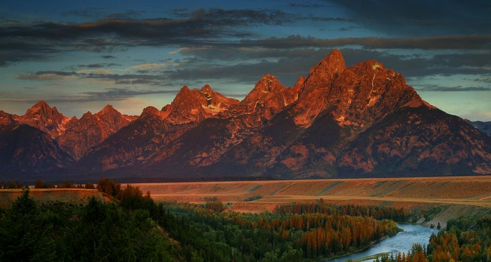 Grand Teton rang, Wyoming -- ARCO/age fotostock &copy; (Bing Canada)