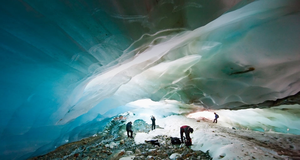 The Alvear Glacier Ice Caves, Argentina -- Science Faction/SuperStock &copy; (Bing Canada)