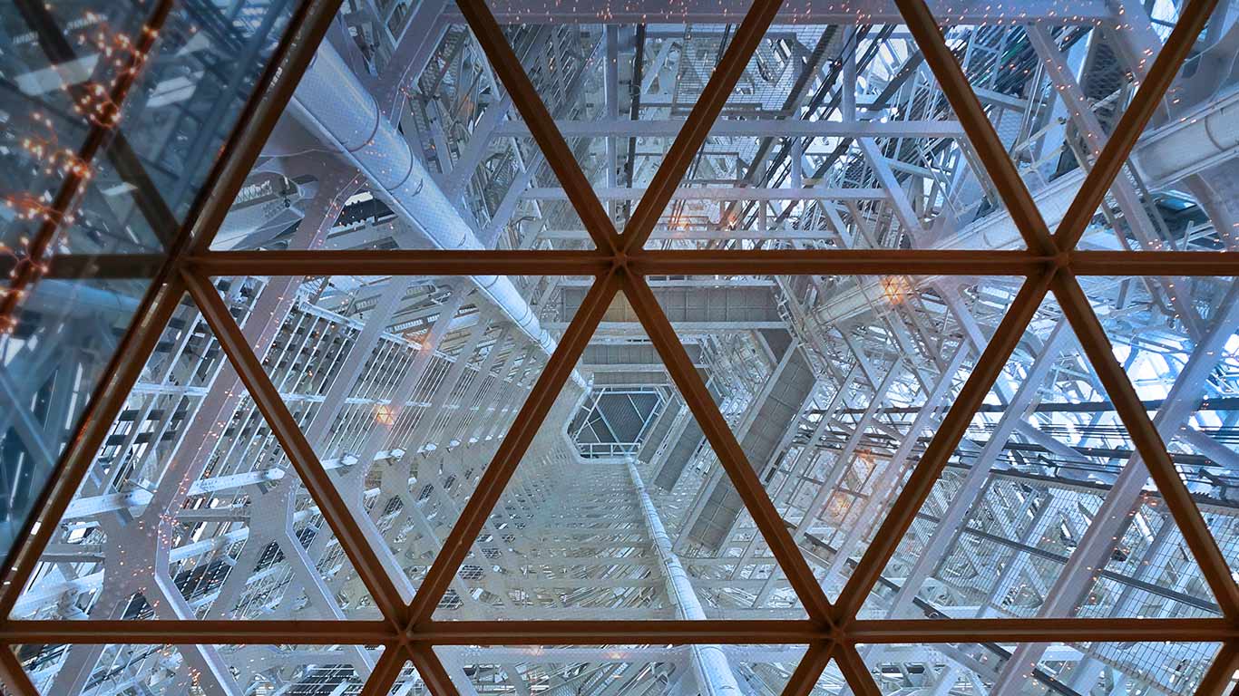 Interior view of Fukuoka Tower in Fukuoka, Japan (© EQRoy/Shutterstock)(Bing United Kingdom)