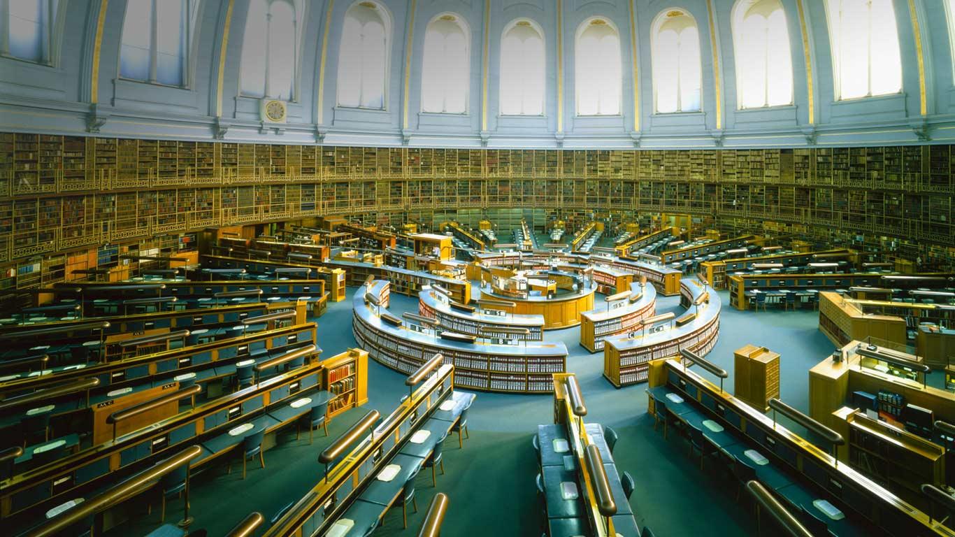 British Museum Reading Room, Bloomsbury, London, England (© BL/Robana/Age Fotostock)(Bing United Kingdom)
