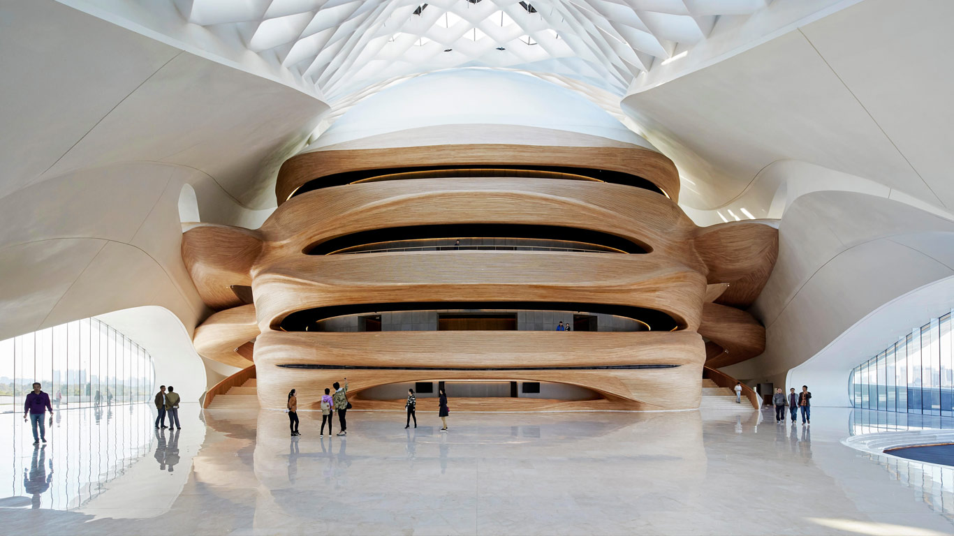 Harbin Opera House in Harbin, China (© Hufton and Crow/VIEW Pictures Ltd/Alamy)(Bing United Kingdom)