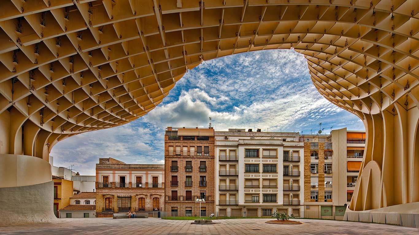 Metropol Parasol in Seville, Spain (© Felipe Rodriquez/age fotostock)(Bing United Kingdom)