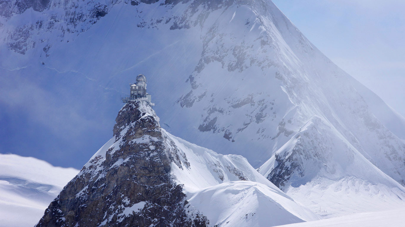 Sphinx Observatory in Switzerland (© Jan Greune/Alamy)(Bing United Kingdom)