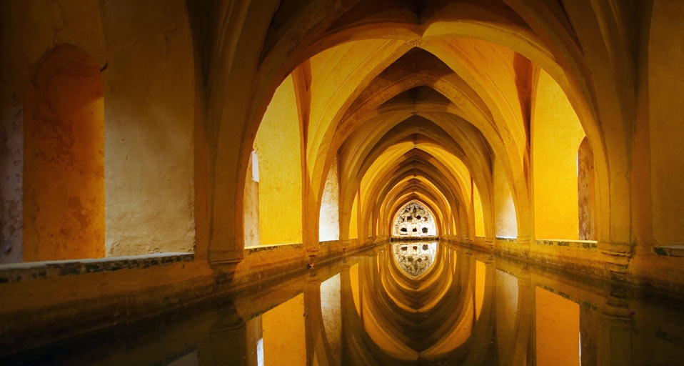 The Baths of Lady Maria de Padilla at the Alcázar of Seville royal palace, Seville, Spain -- SIME/eStock Photo &copy; (Bing United Kingdom)