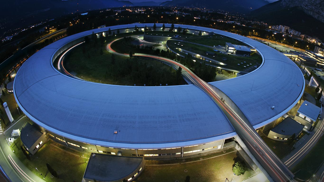 The European Synchrotron Radiation Facility, Grenoble, France (© Peter Ginter/Corbis)(Bing United States)