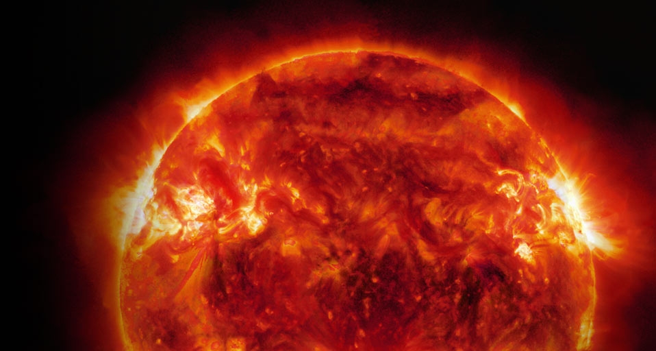 Coronas on the sun -- Michael Benson/Corbis &copy; (Bing United Kingdom)