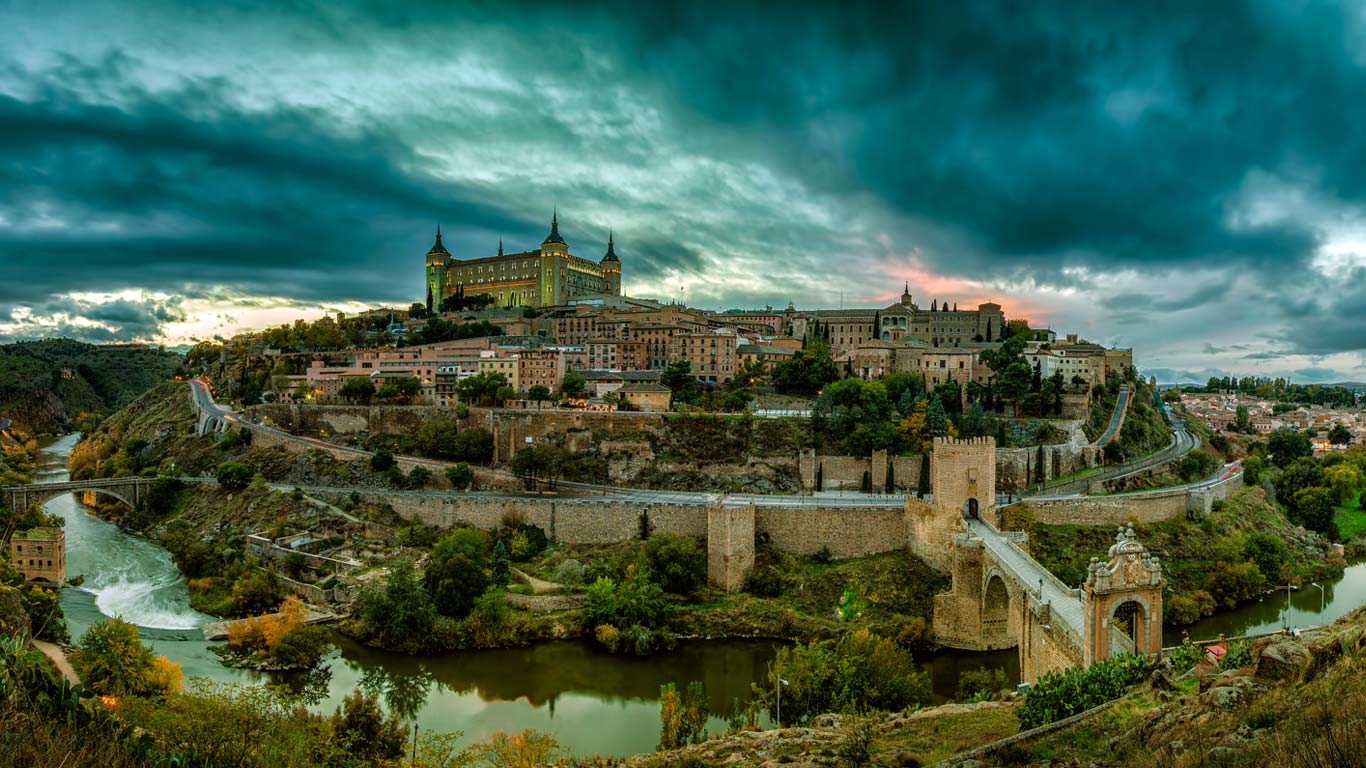 Toledo, Spain (© Pedro Jarque Krebs/500px)(Bing United Kingdom)