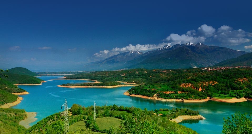 Lake Spilje, an artificial lake near the town of Debar, Macedonia FYRO -- Blagoja Jankoski/Flickr/Getty Images &copy; (Bing United Kingdom)