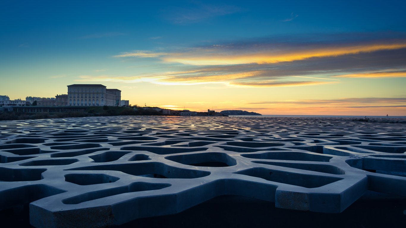 法国普罗旺斯-阿尔卑斯蓝色海岸，马赛 (© Yves Andre/Getty Images)(Bing China)