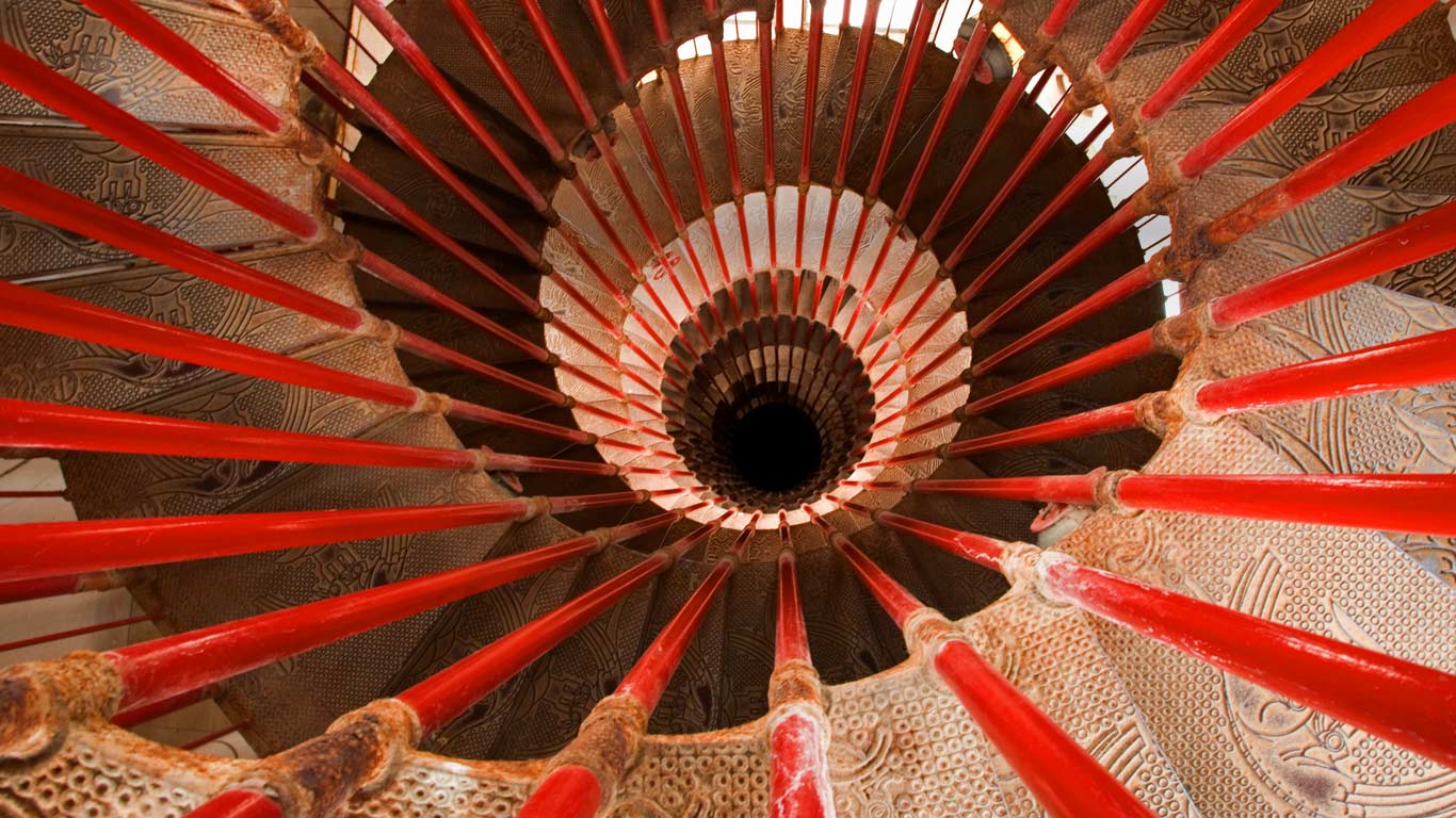 Spiral staircase, Ljubljana Castle, Ljubljana, Slovenia (© JTB Media Creation, Inc./Alamy)(Bing United States)