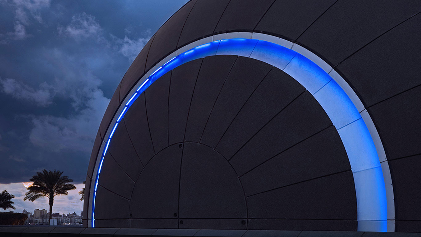 The Planetarium at the Bibliotheca Alexandrina, Alexandria, Egypt (© Paul Panayiotou/SIME/eStock Photo)(Bing United Kingdom)