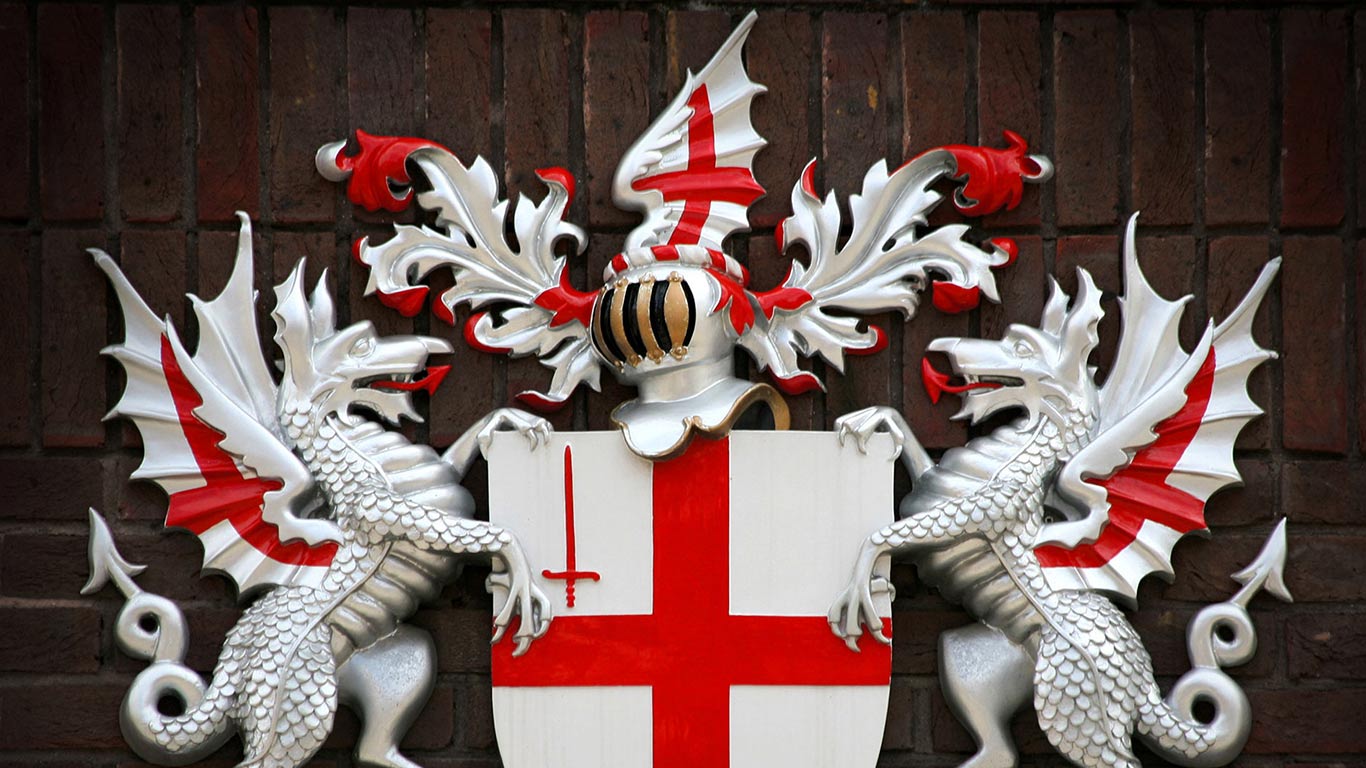 City of London Coat of Arms (© Pete Spiro/Shutterstock)(Bing United Kingdom)