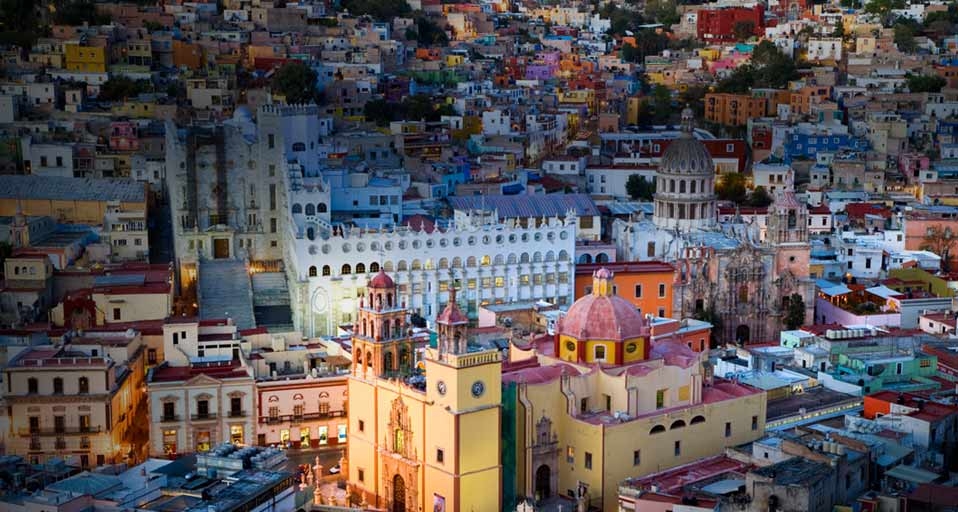View over Guanajuato, Mexico -- Peter Adams/Corbis &copy; (Bing United Kingdom)