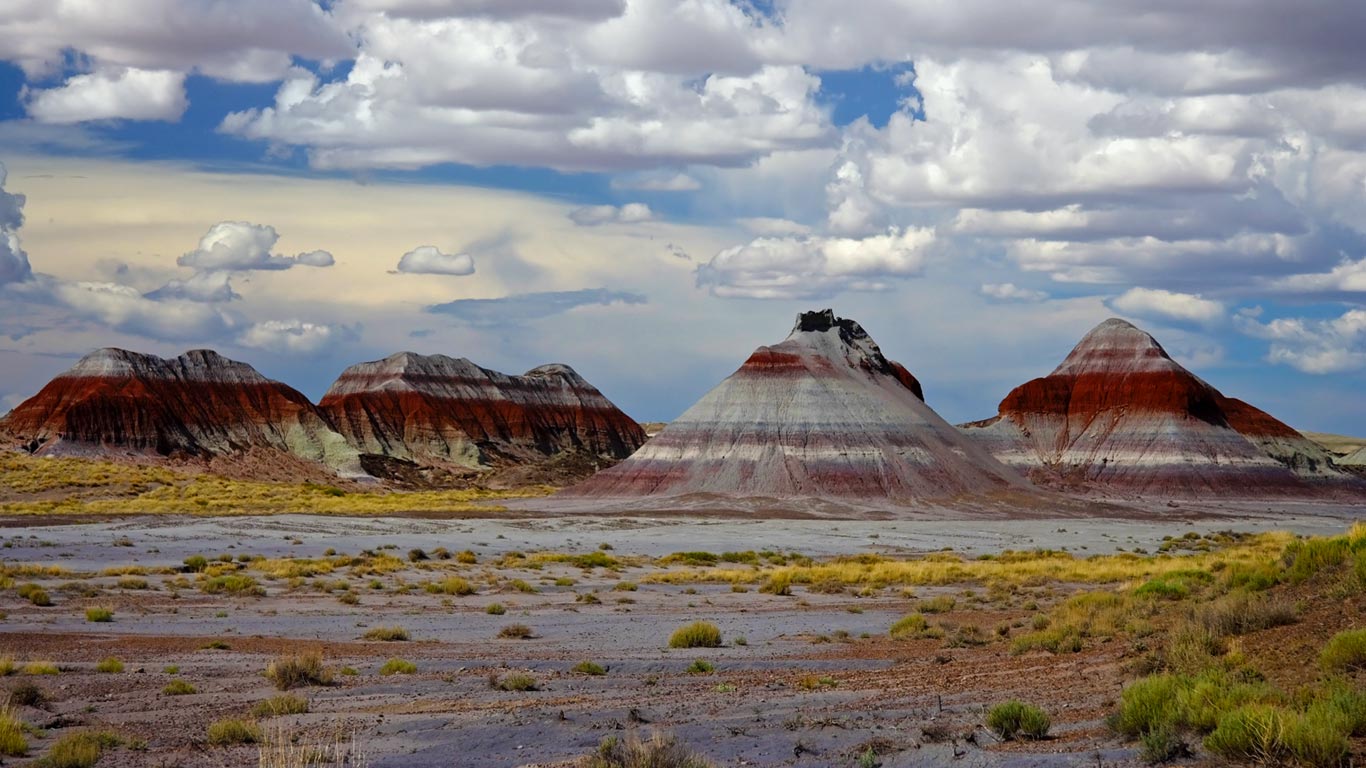 Tepees area, Petrified Forest National Park, Arizona (© Wilsilver77/Getty Images)(Bing United States)