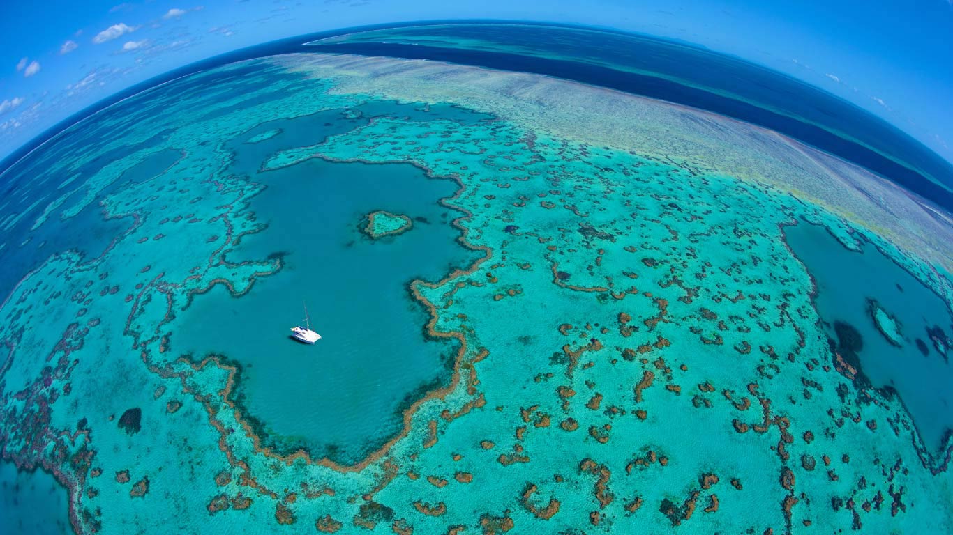 Great Barrier Reef, Queensland, Australia (© Dick Sweeney/Gallery Stock)(Bing Canada)