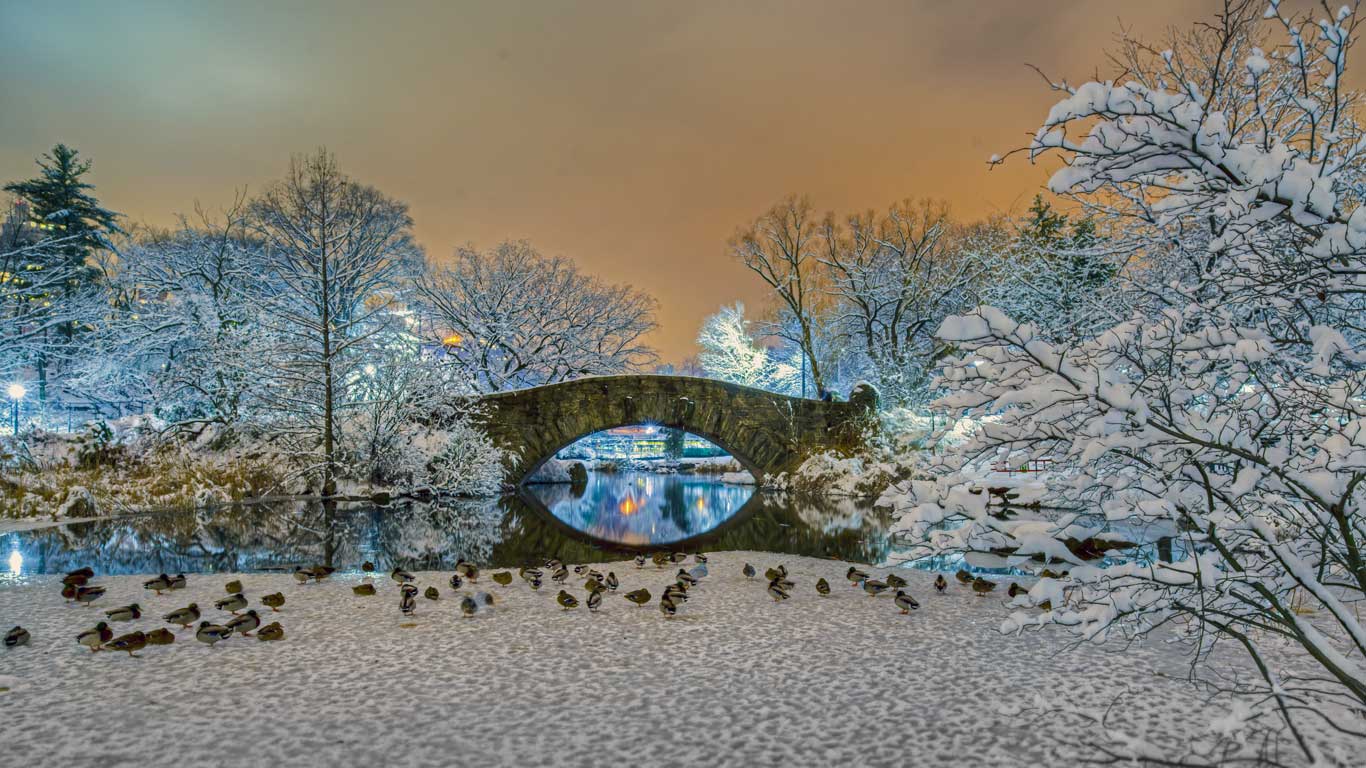 Gapstow Bridge in Central Park, New York City (© johnandersonphoto/iStock/Getty Images)(Bing Canada)