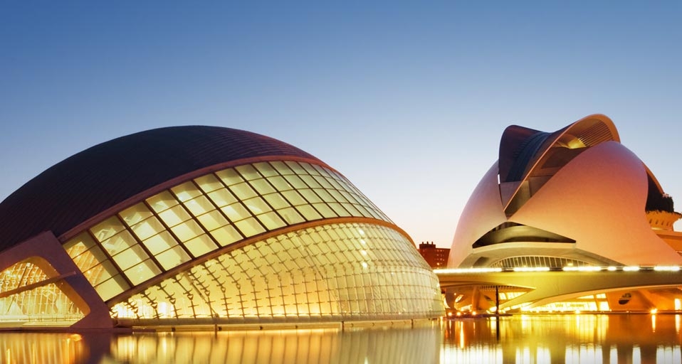 City of the Arts and Sciences, Valencia, Spain -- Jeremy Woodhouse/Masterfile &copy; (Bing United Kingdom)