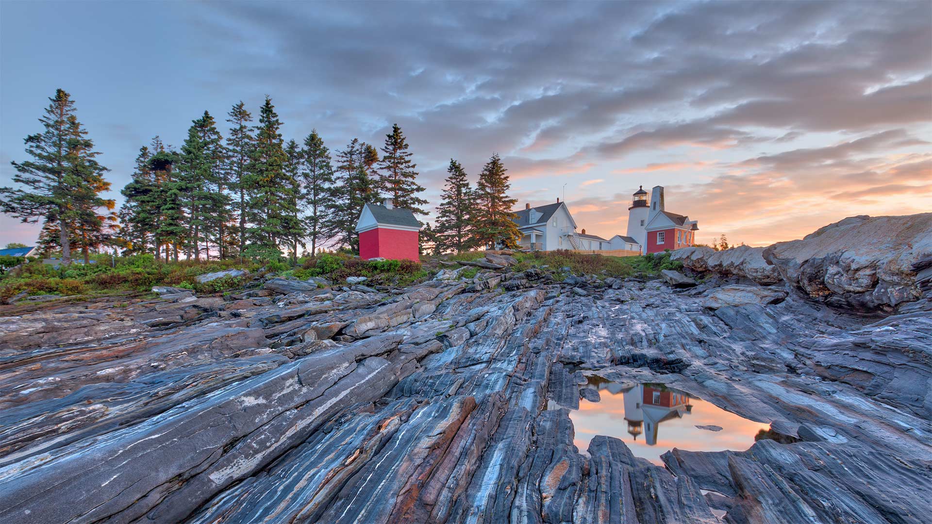 Pemaquid Point Light in Maine
