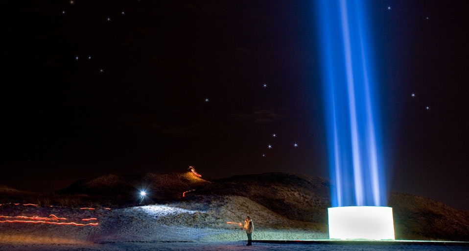 Imagine Peace tower, Videy Island, Reykjavik Iceland -- Artic-Images/Getty Images &copy; (Bing United Kingdom)