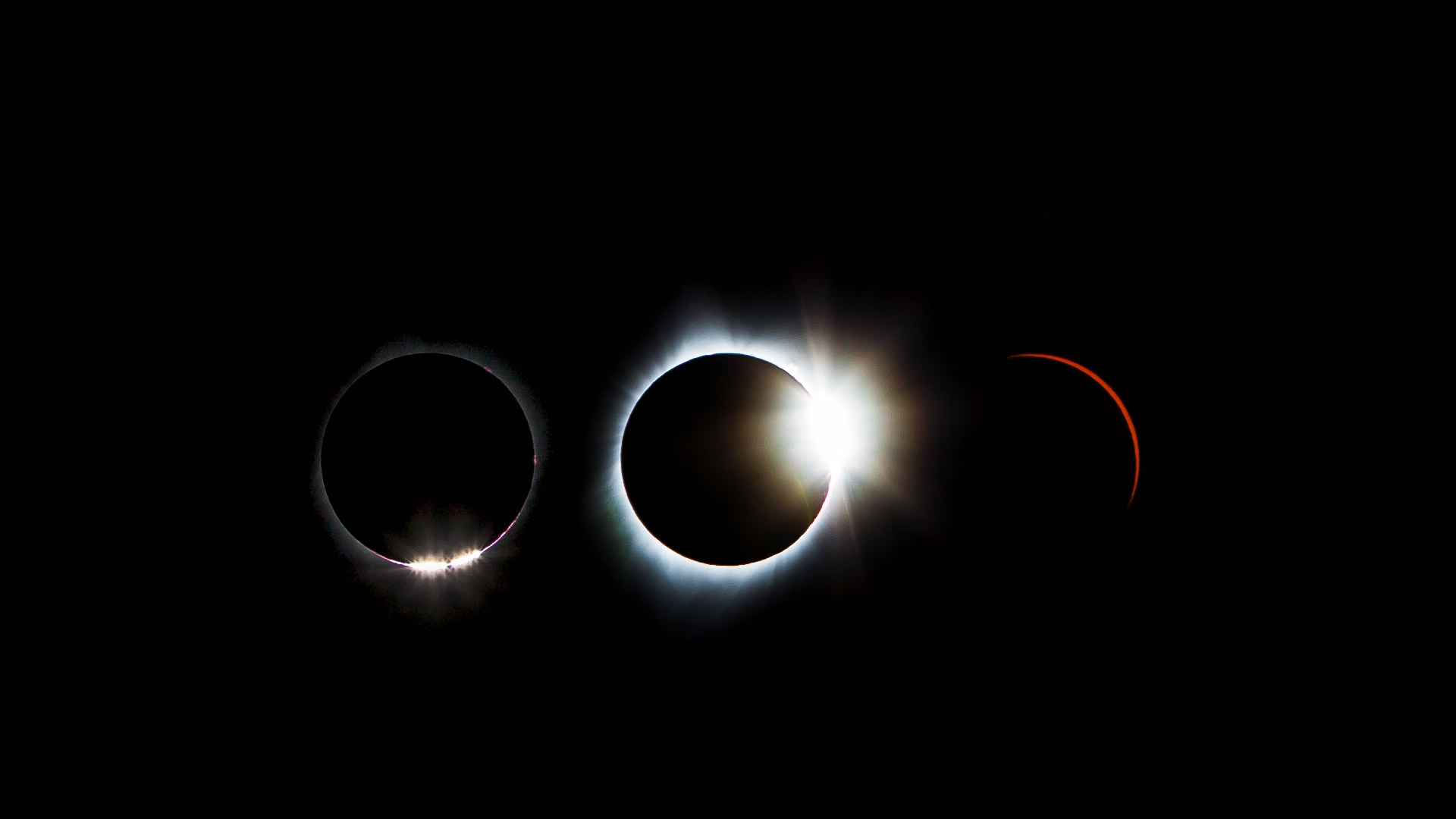 Solar eclipse sequence from 21 August 2017 (© Lindsay Daniels/Tandem Stills + Motion)(Bing United Kingdom)