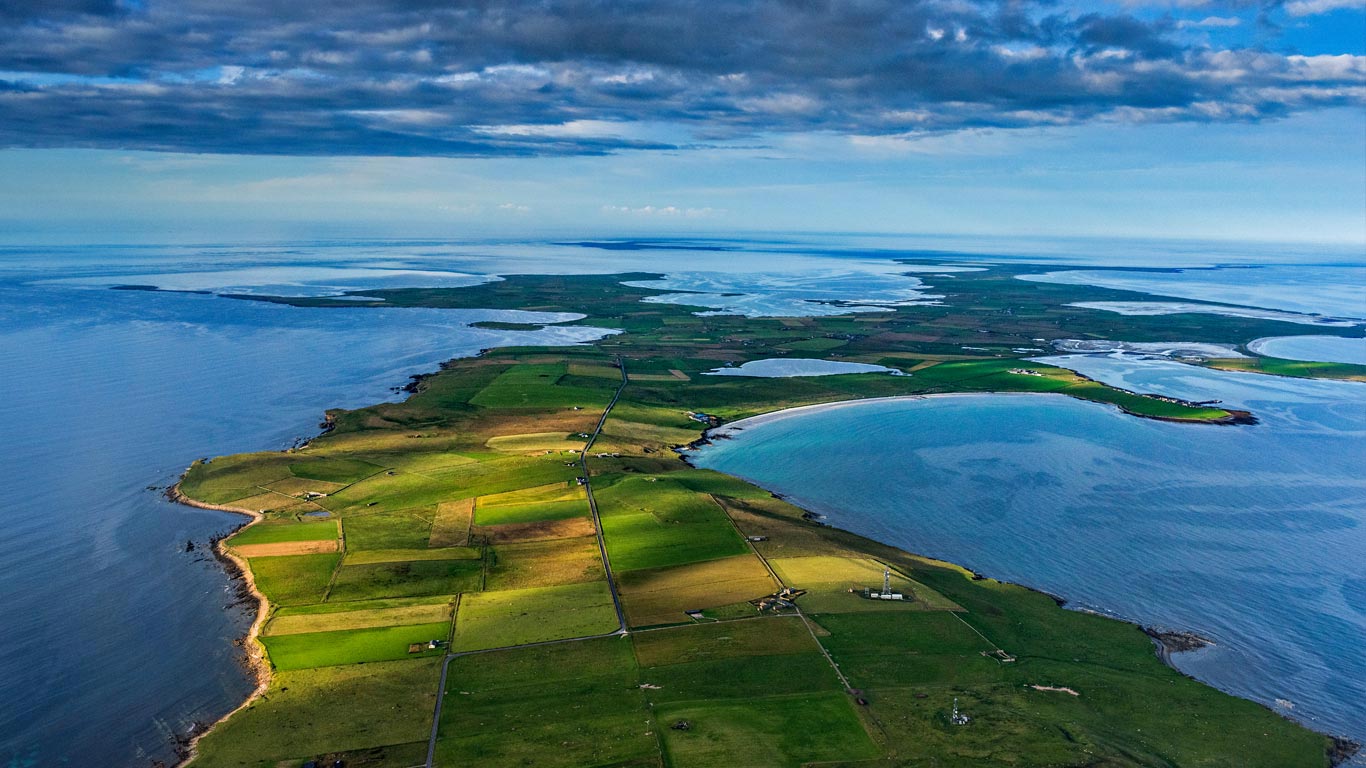 The island of Sanday in Orkney, Scotland (© Jim Richardson/Getty Images)(Bing United Kingdom)
