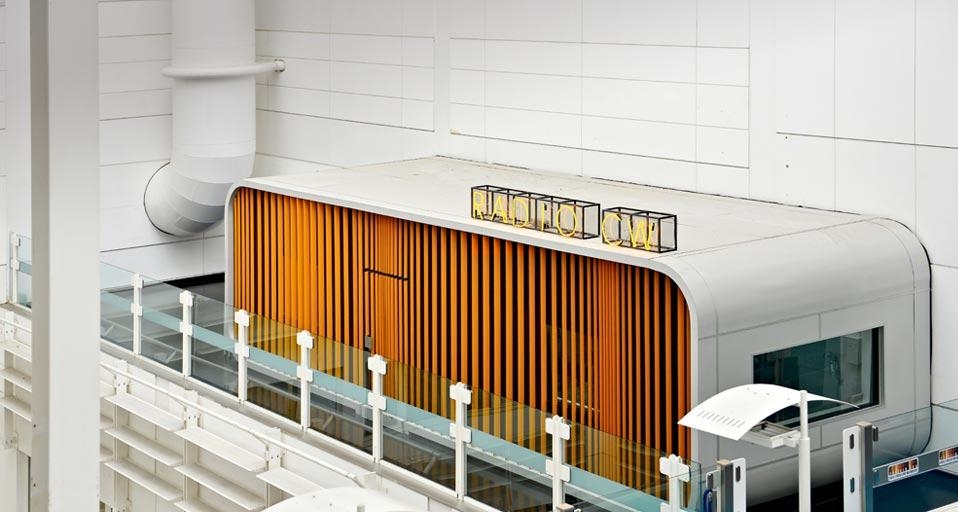 Radio room at Chelsea and Westminster Hospital, London, England, photographed as part of Bing Help Your Britain &copy; (Bing United Kingdom)