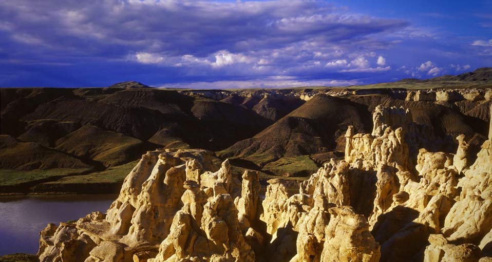 Weiße Felsen im Upper Missouri River Breaks-Naturschutzgebiet, Montana – Tom Trill/Superstock/Photolibrary &copy; (Bing Germany)