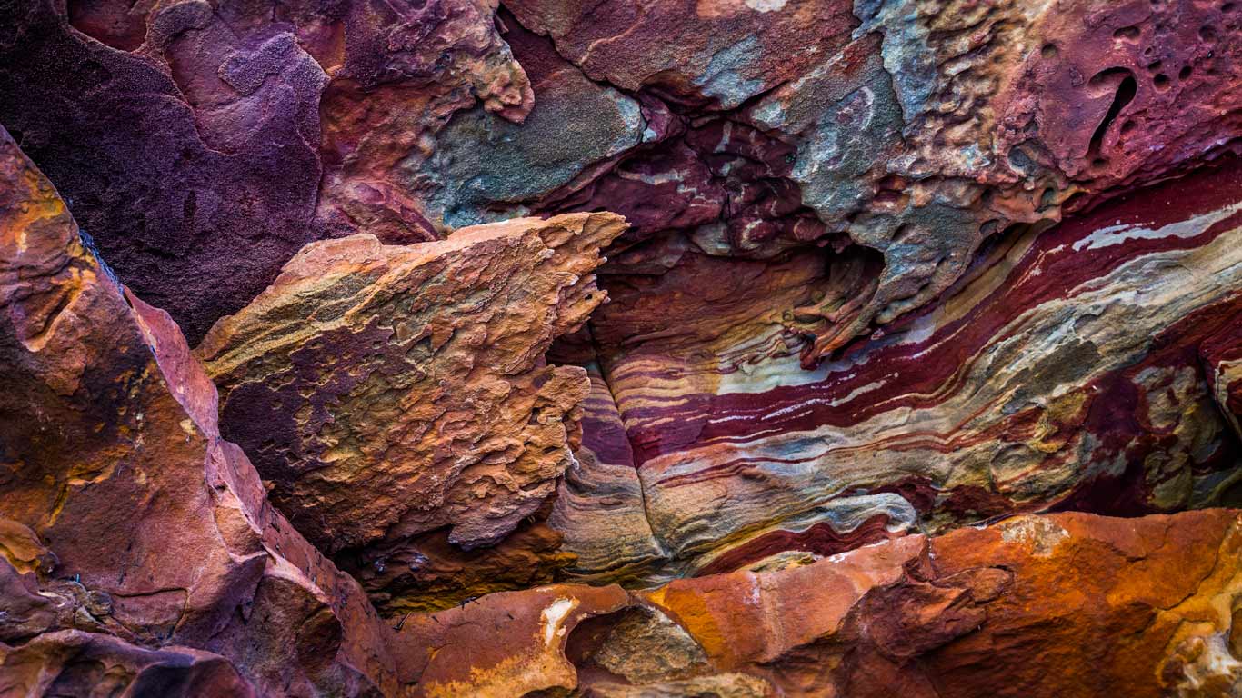 Rock formations on The Loop, Kalbarri National Park, Australia (© R. Ian Lloyd/Masterfile)(Bing Australia)