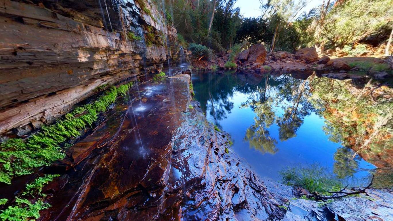 Circular Pool in Dales Gorge, Karijini National Park, Australia (© Tomasz Makarewicz/360cities.net)(Bing United States)