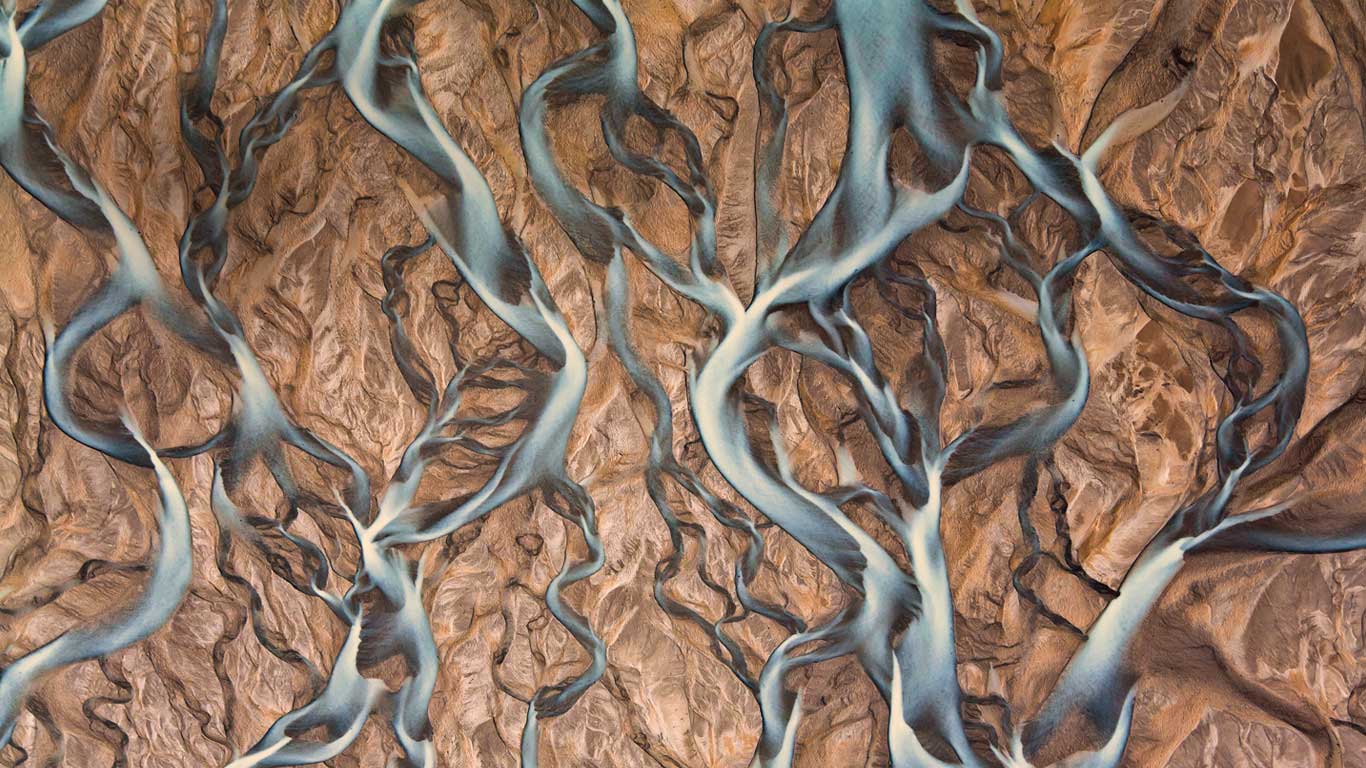 Coastal waters off Bylot Island, Nunavut, Canada (© Andrew Peacock/Offset)(Bing United Kingdom)