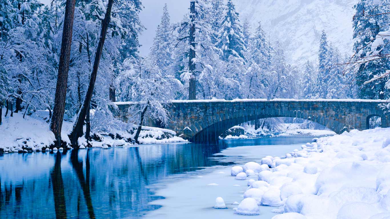 The Stoneman Bridge on the Merced River in Yosemite National Park, USA (© Ron_Thomas/E+/Getty Images)(Bing United Kingdom)