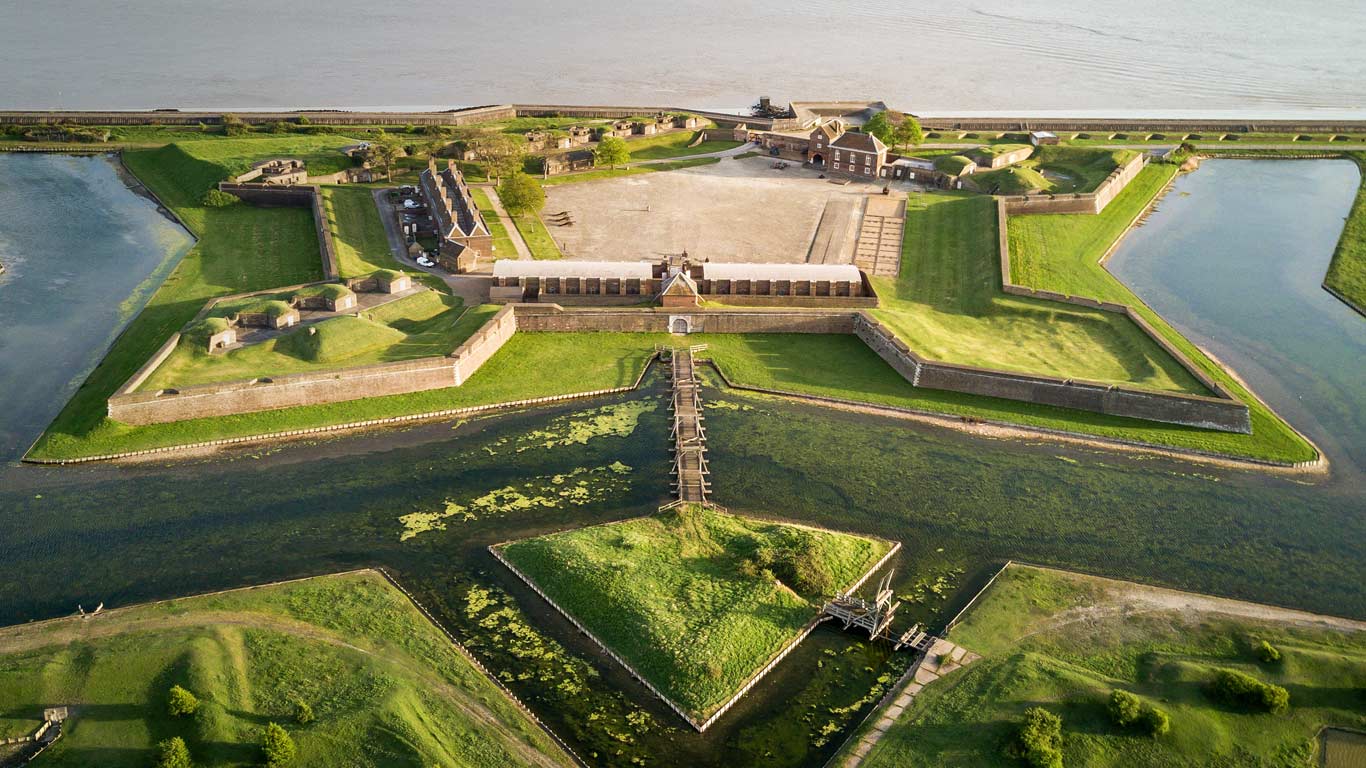 Tilbury Fort, Essex, on the north bank of the River Thames (© pxl.store/Shutterstock)(Bing United Kingdom)