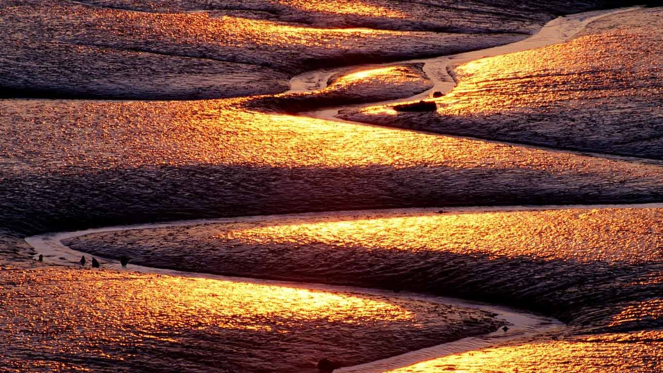 Mud flats, Saint John, Bay of Fundy, New Brunswick (©  Andre Gallant/The Image Bank/Getty Images)(Bing Canada)