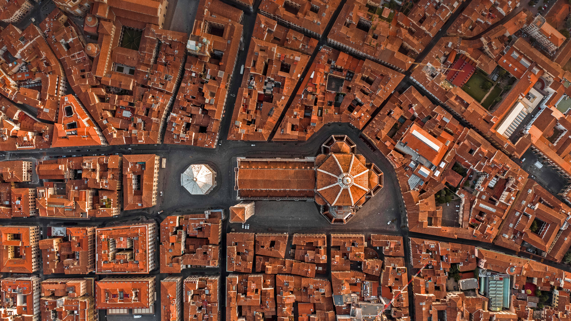 Cathedral of Florence, Italy (© Alexander Baert/Amazing Aerial Agency)(Bing United Kingdom)